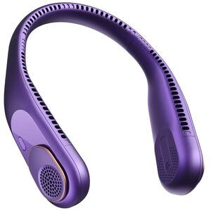 SWEETFULL Portable Neck Fan 360° Cooling | Bladeless, Rechargeable Wearable Fan